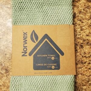 Norwex Diamond Kitchen Towel In Sage